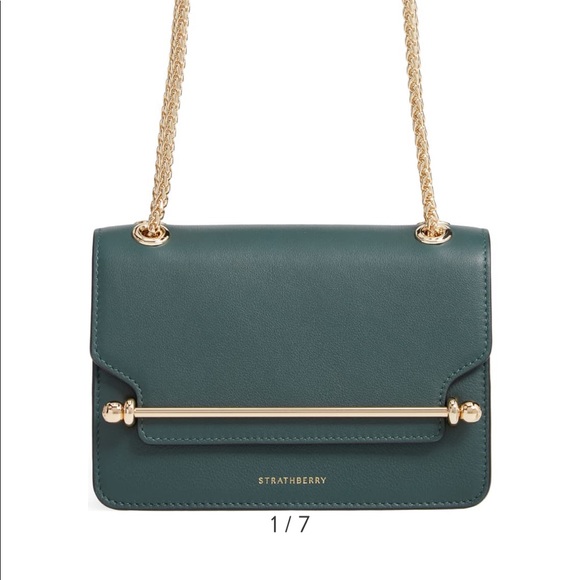 strathberry Handbags - Strathberry Bottle Green East West